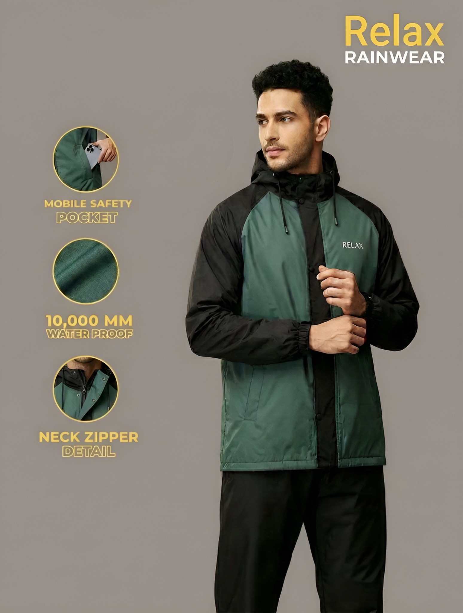 Men's Classic Raincoat