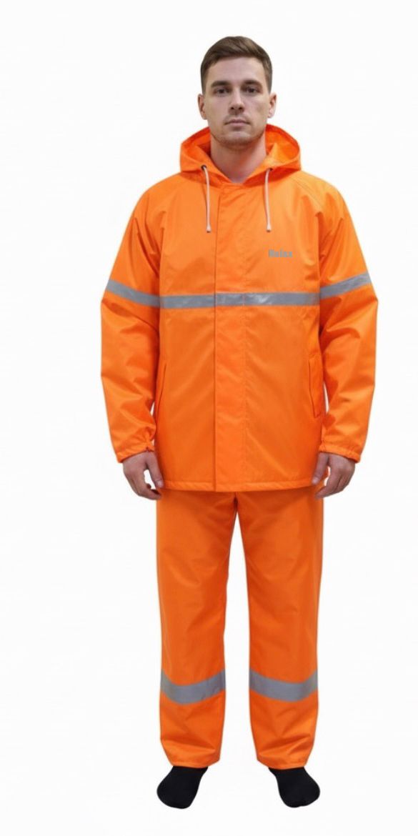 High Visibility Safety Jacket - Orange