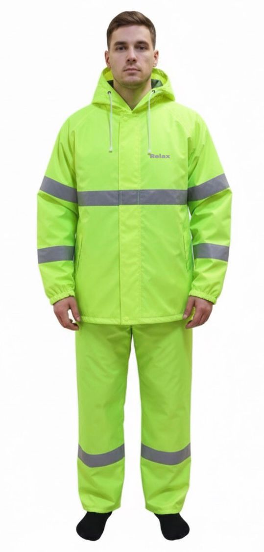 High Visibility Safety Jacket - Green